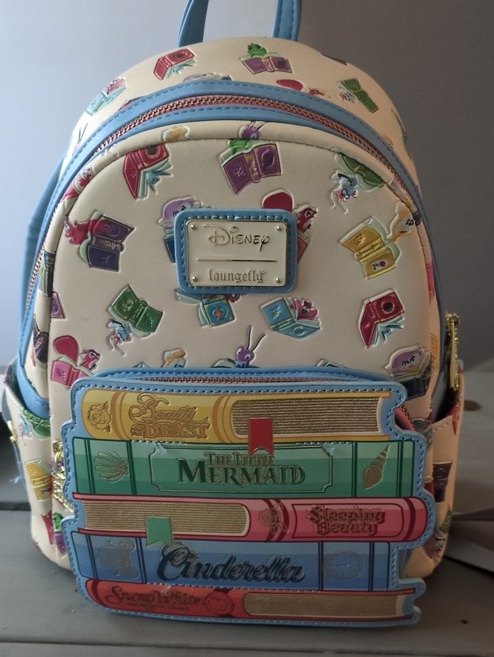 Loungefly Disney Princess Books Mini Backpack